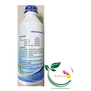 Phân Bón Nano AHT (Mg-Mn-Ca) - #341# 1 lít