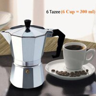Ấm pha cà phê Moka Express 3TZ (3 cup), bình pha cà phê kiểu Ý