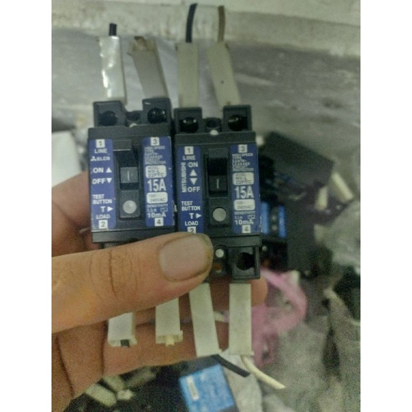 ATTOMAT CHỐNG GIẬT NỘI ĐỊA NHẬT 15A dòng dò 10ma