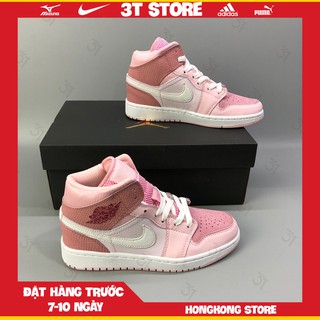 📦 FULLBOX🌐 ORDER 🎀STORE HONGKONG🎀 💯 ẢNH THẬT 🏷Air Jordan 1 Mid Digital Pink AJ1 🏷 👟 GIÀY THỂ THAO 👟