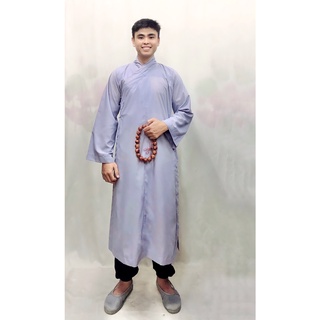 Áo tràng phật tử vải Kate