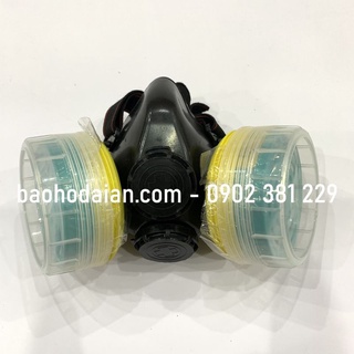 Mặt nạ chống hóa chất BB618 D2 - 2 phin