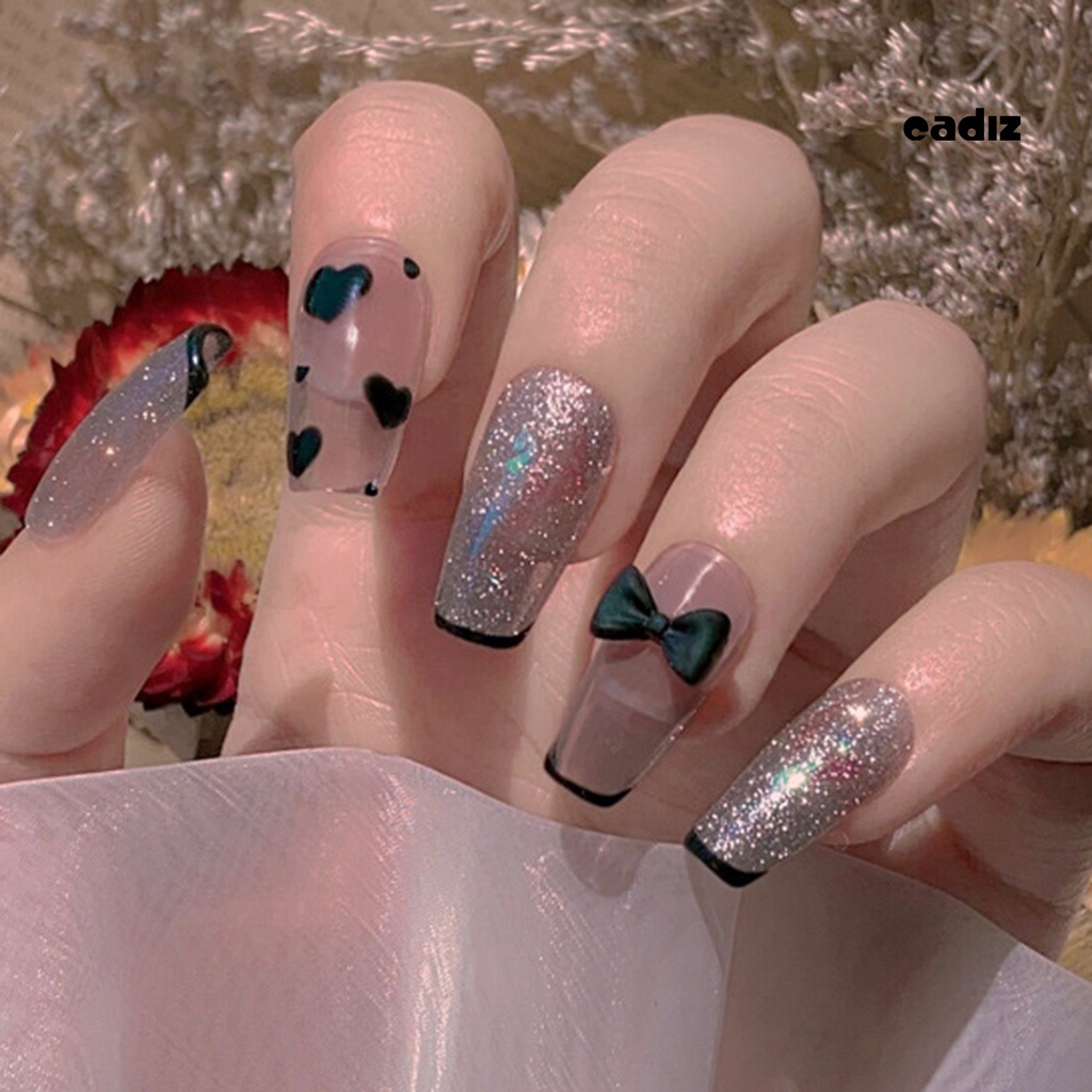 Set 50 Phụ Kiện Tạo Hình Nơ 3D Trang Trí Móng Tay Nghệ Thuật