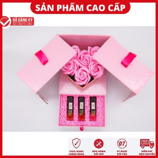 Set son quà tặng 8/3 - son kem lì, son matte- son không chì son shi- son kem bền màu, an toàn cb14