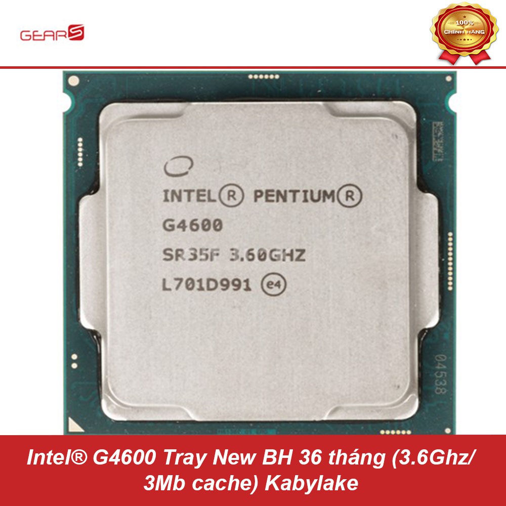CPU Intel Pentium G4600 3.6 GHz