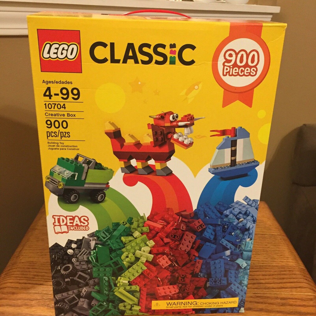 Mua [Hộp Đẹp] LEGO Classic 10704 (1,254Kg - 900 Mảnh Ghép) Hộp Gạch Sáng  Tạo Cỡ Lớn [Sealed, Chính Hãng] — Đồ chơi trẻ em