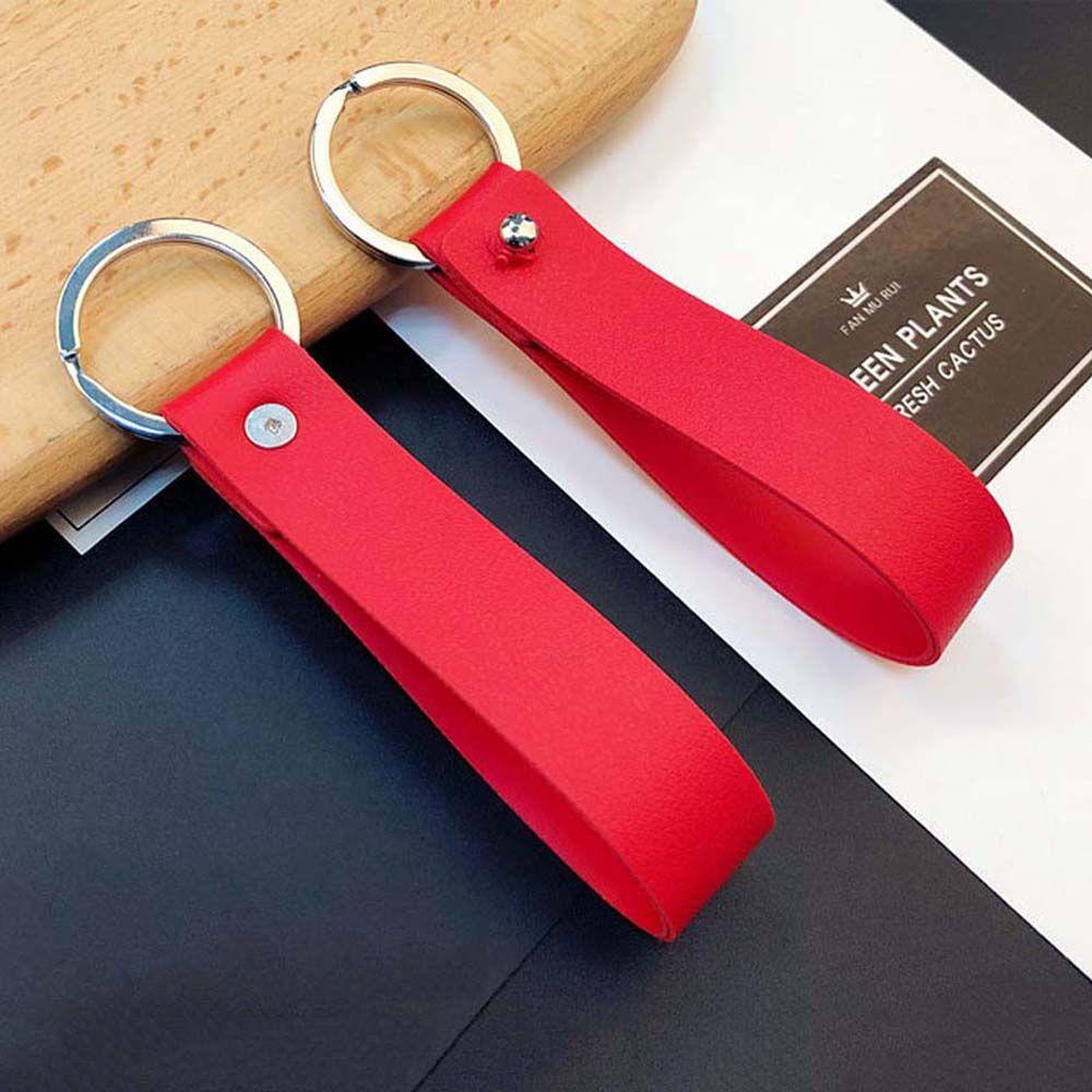 Móc Chìa Khóa Bằng Da PU Cho Nam Và Nữ