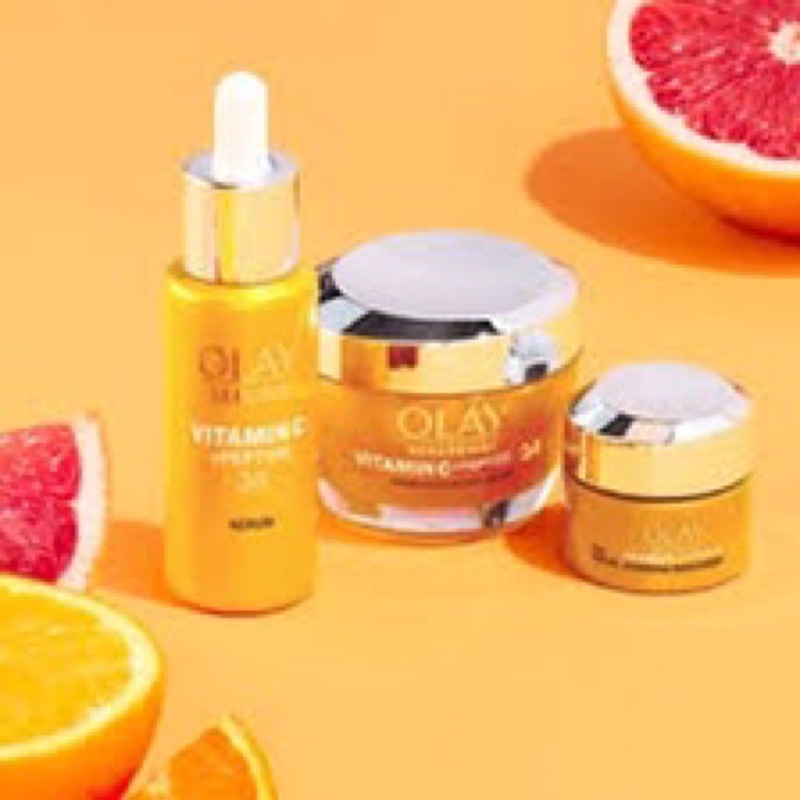 Serum dưỡng trắng da Olay Vitamin C + Petide 24