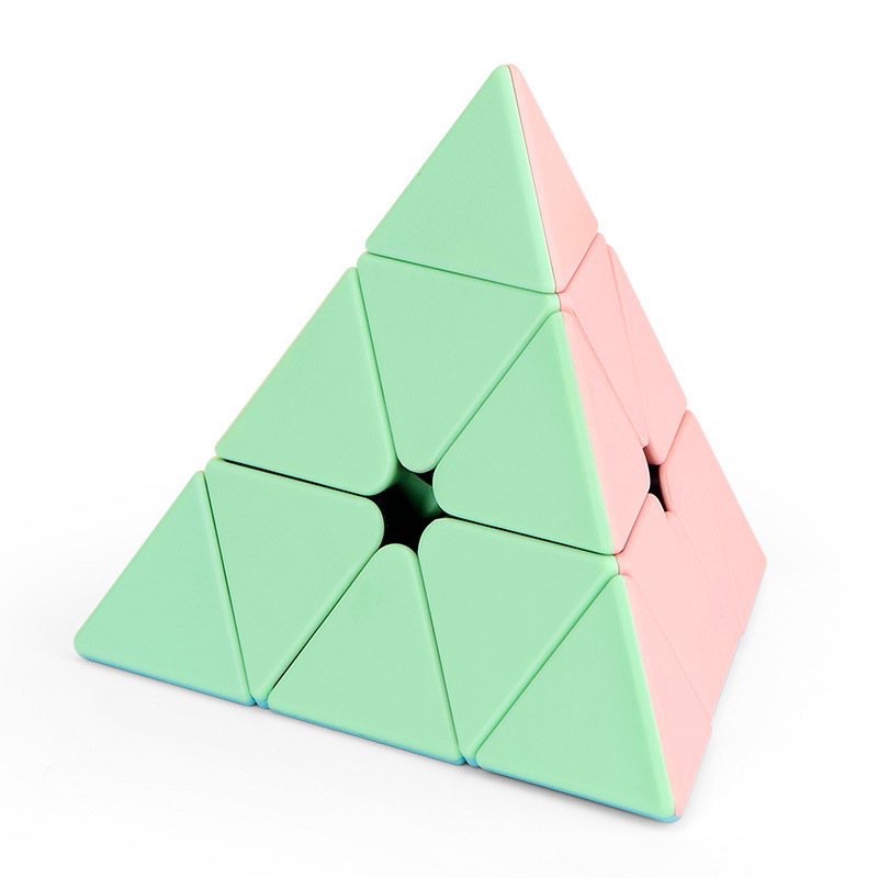 Bộ biến thể Rubik Tam Giác màu Pastel Moyu