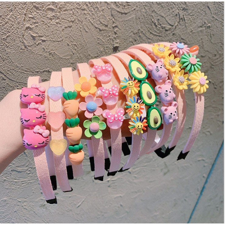 Băng Đô Cài Tóc Hoa Quả Hoạt Hình Siêu Xinh Cho Bé – Dumi Shop