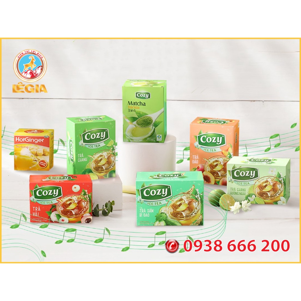 Trà Cozy Ice Dâu Pha Lạnh 270G