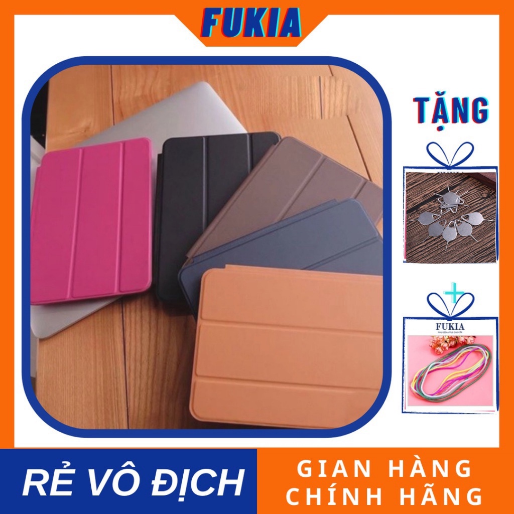 ỐP BAO DA IPAD SMART CASE NGUYÊN KHỐI CHO IPAD 2/3/4/5/6, MINI 1/2/3/4/5, AIR 1/2/3, PRO 9.7 NEW 2017/2018, GEN6/7 10.5'