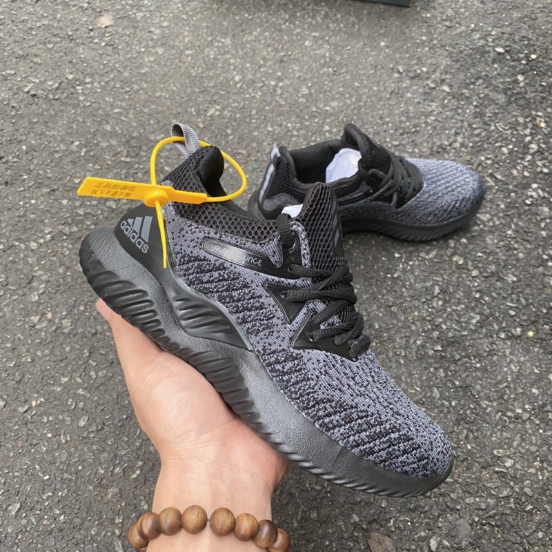 [fullbox, hình thật] Giày thể thao alphabounce đen ghi nam nữ, giày sneaker alphabounce( freeship)