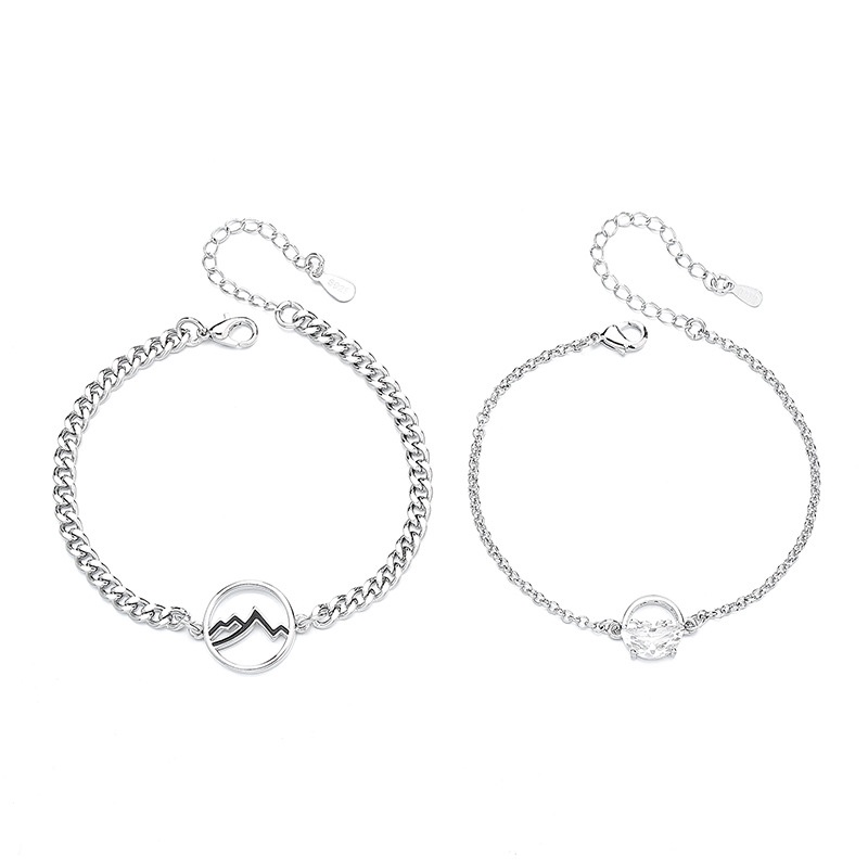 Vòng Tay Cặp Bằng Epoxy Thời Trang One Wang Qingquan Làm Quà Tặng Valentine