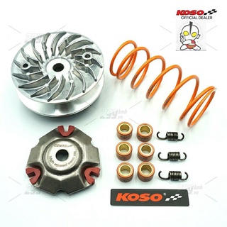 [VARIO HÀNG CHÍNH HÃNG] Bộ nồi trước Koso cho xe Honda Vario, Click, AB, PCX…