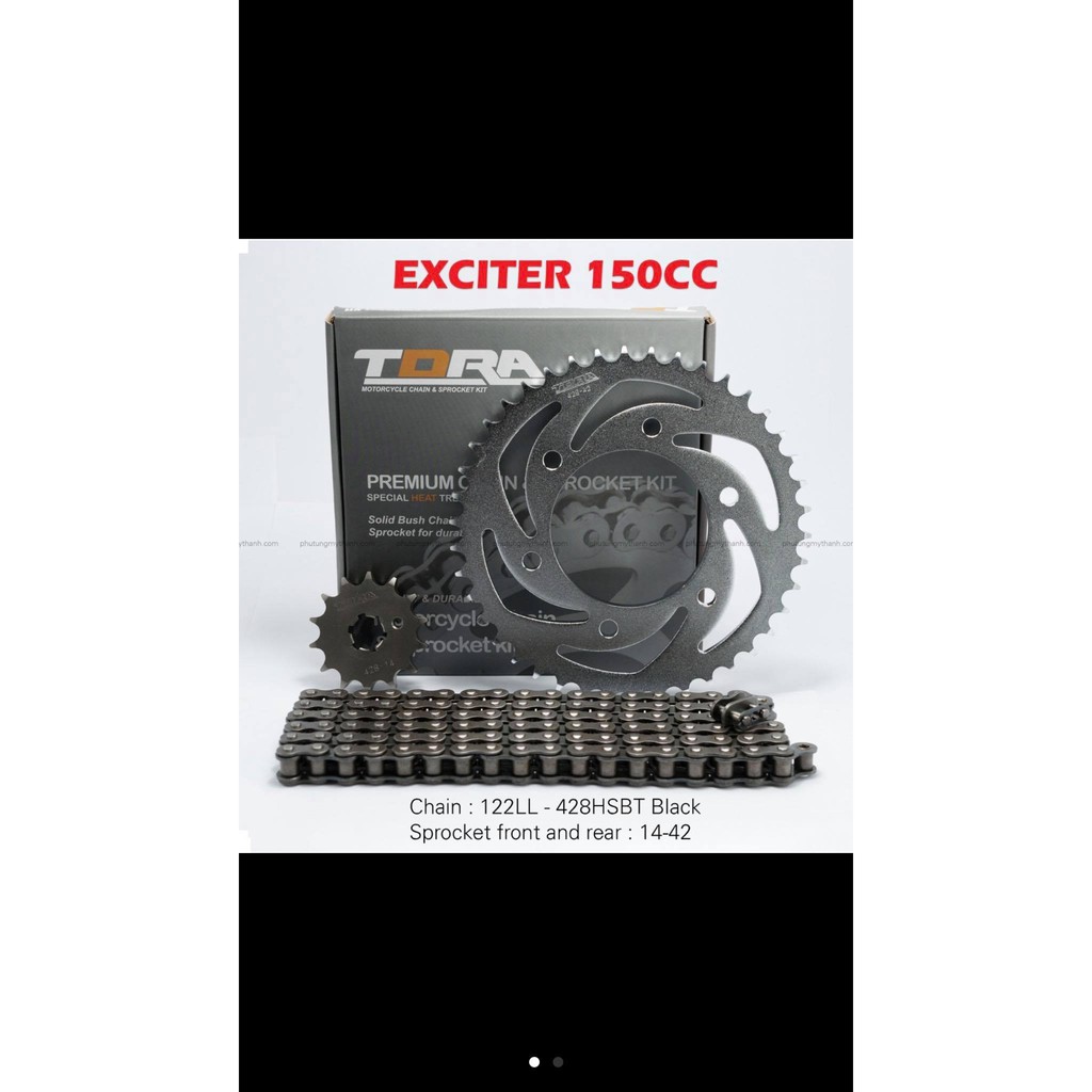 Nhông sên dĩa Exciter 150 NK Malaysia
