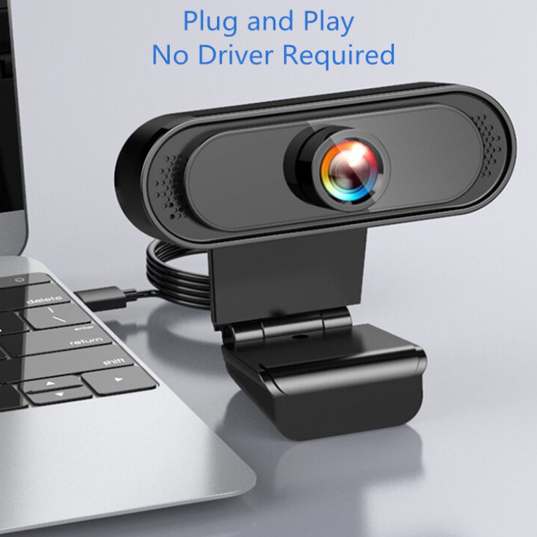 Webcam có mic dùng cho máy tính full hd 1080p chuyên dụng stream học zoom online siêu nét tích hợp micro khử tiếng ồn | BigBuy360 - bigbuy360.vn