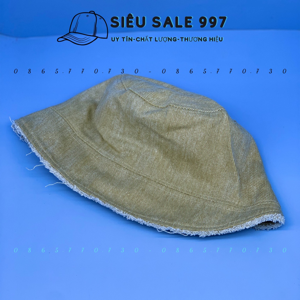 MŨ NỒI CỤP HÀNG NHẬP CHẤT JEAN RÁCH TUA VIỀN CAO CẤP PHONG CÁCH HÀN QUỐC