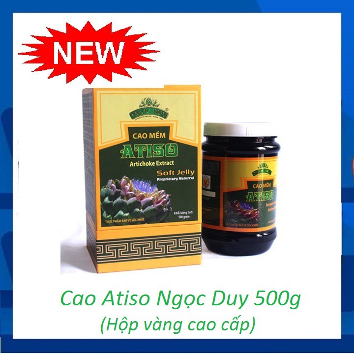 Cao atiso Ngọc Duy Hộp vàng cao cấp 500g