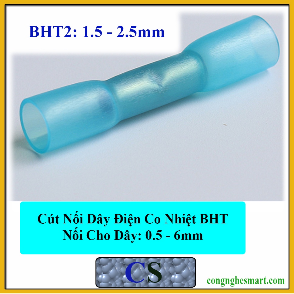 1 Cút nối BHT - Cút nối dây điện co nhiệt, chống thấm nước dùng ngoài trời