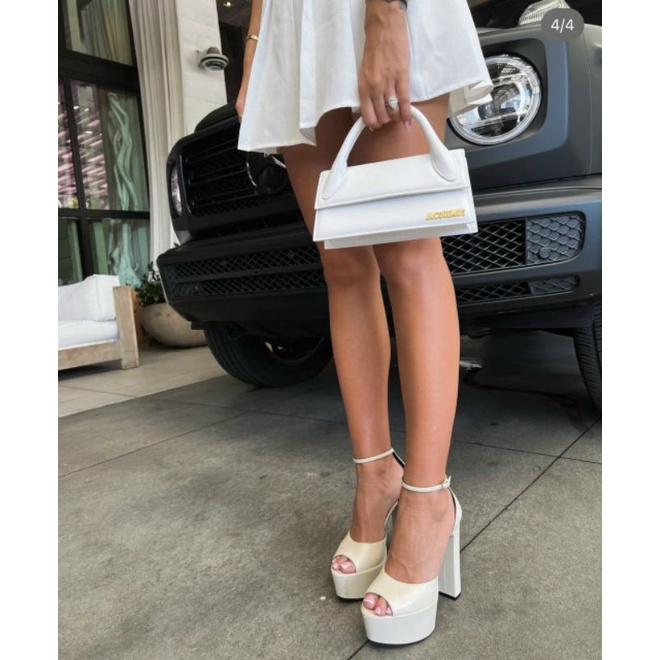 túi #jacquemus quai xách dáng ngang mới 22cm có hộp