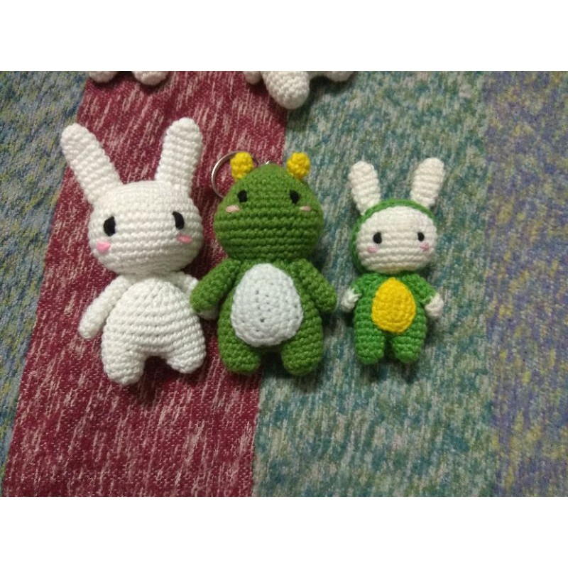 AMIGURUMI THỎ BẢY MÀU