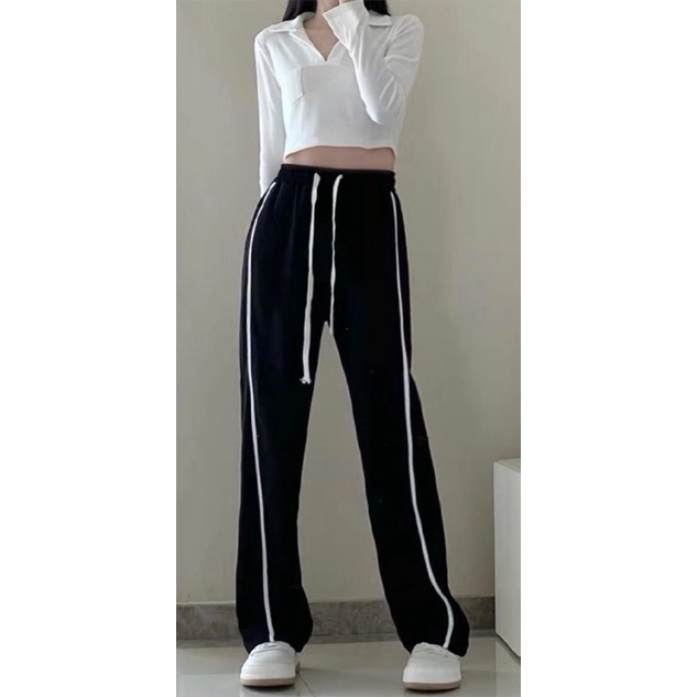 AB HOUSE - Quần suông KATIE PANTS  ống rộng nam nữ