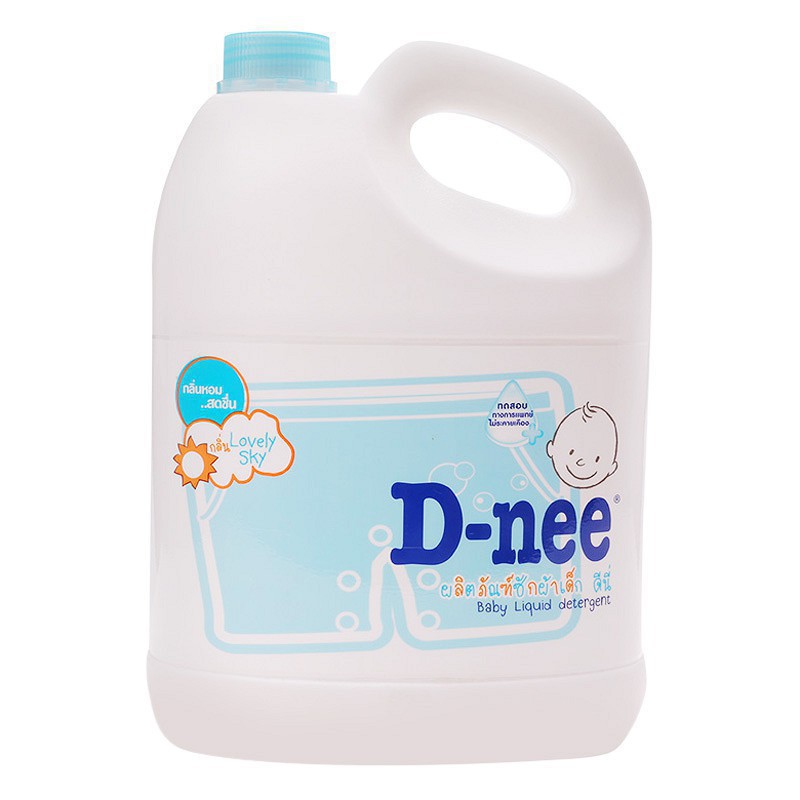 Nước giặt quần áo em bé Dnee 3000ml