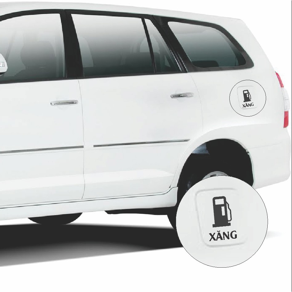 Decal dán bình dầu, xăng, diesel phân biệt tránh nhầm lẫn | BigBuy360 - bigbuy360.vn