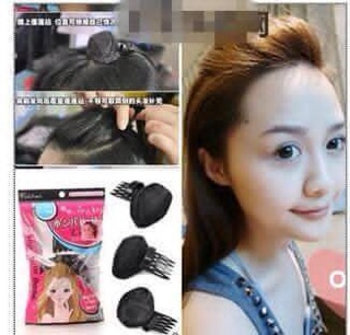 Combo: kẹp mái phồng + búi tóc
