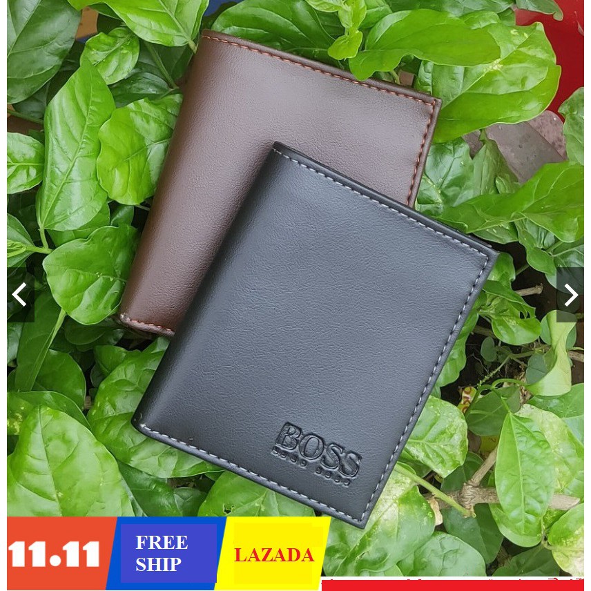 Ví nam boss đứng .Ví da nam cao cấp kiểu dáng đứng mẫu bóp tiền thiết kế đơn giản sang trọng