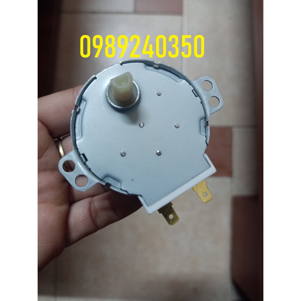 Mô tơ quay đĩa lò vi sóng 220V - 4W trục vát