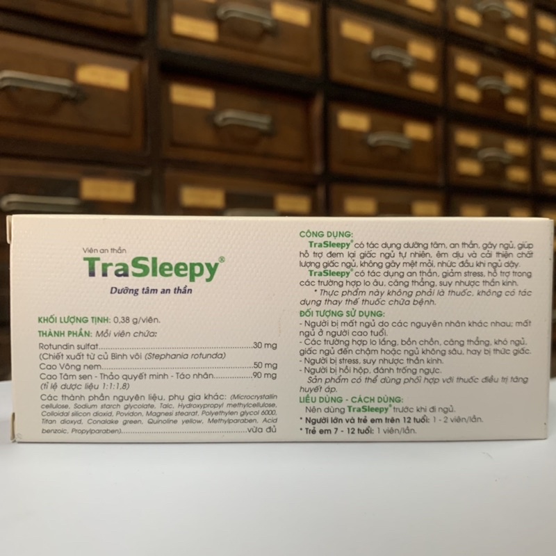 Trasleepy - Viên an thần