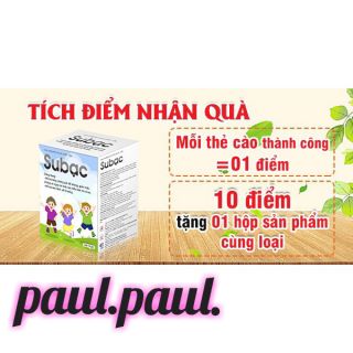 Cốm Subạc - Hỗ Trợ Tăng Sức Đề Kháng, Giúp Làm Lành Vết Thương