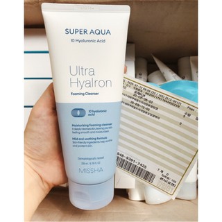 Sữa rửa mặt Missha Super Aqua Refreshing Cleansing Foam