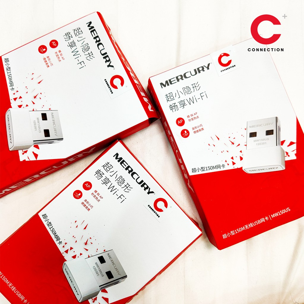 USB Thu Sóng WIFI Mecury MW150US cho Máy Tính bàn | BigBuy360 - bigbuy360.vn