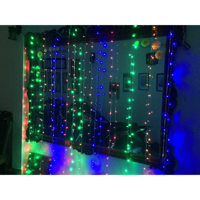 Đèn nháy 3x3 mét , đèn nháy rèm 3x3 trang trí tiệc