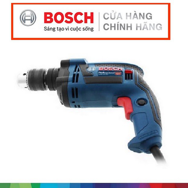 [CHÍNH HÃNG] Máy Khoan Động Lực Bosch GSB 13 RE+SET 100 Món Phụ Kiện, Giá Đại Lý Cấp 1, Bảo Hành Tại Các TTBH Toàn Quốc