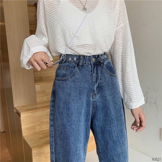 Quần jeans Nữ nút eo Ovan.vn A3521