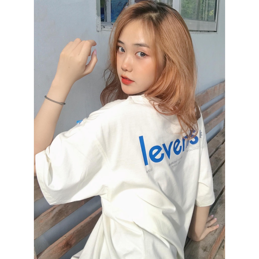 Áo thun Tee Levents Popular Logo Nam nữ Full tag Unisex phong cách Ulzzang - Gin Store