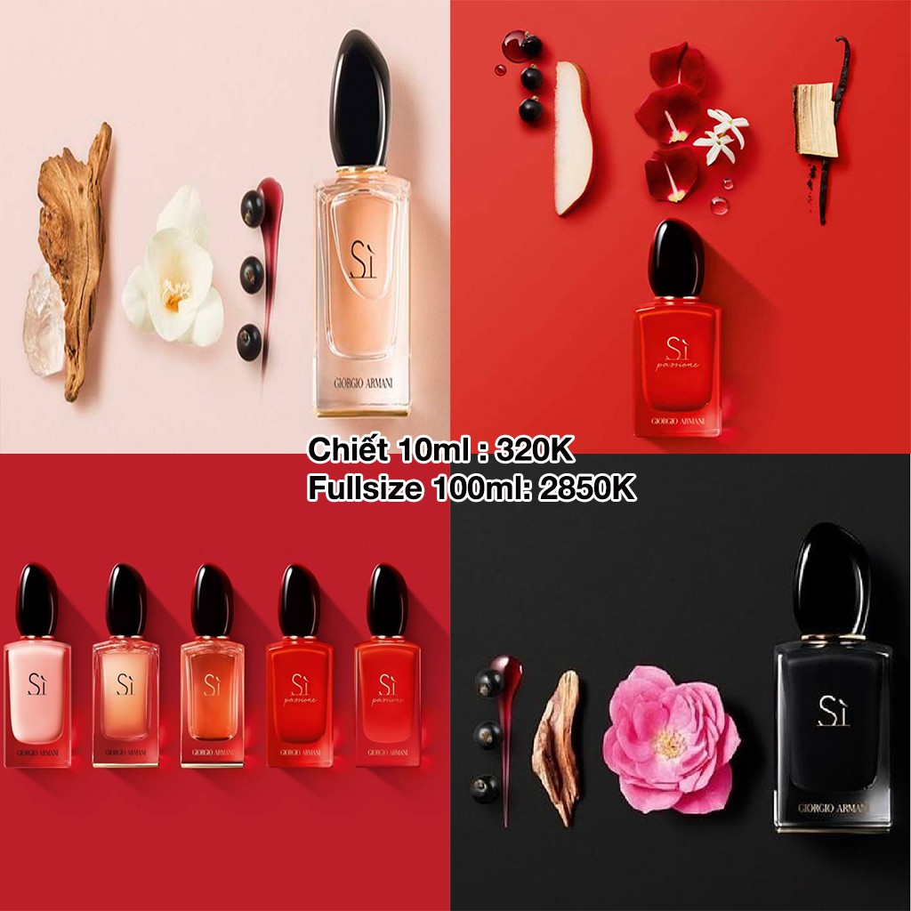 Nước hoa nữ Sì EDP , nước hoa nữ thơm lâu quyến rũ chính hãng LIPSTICK