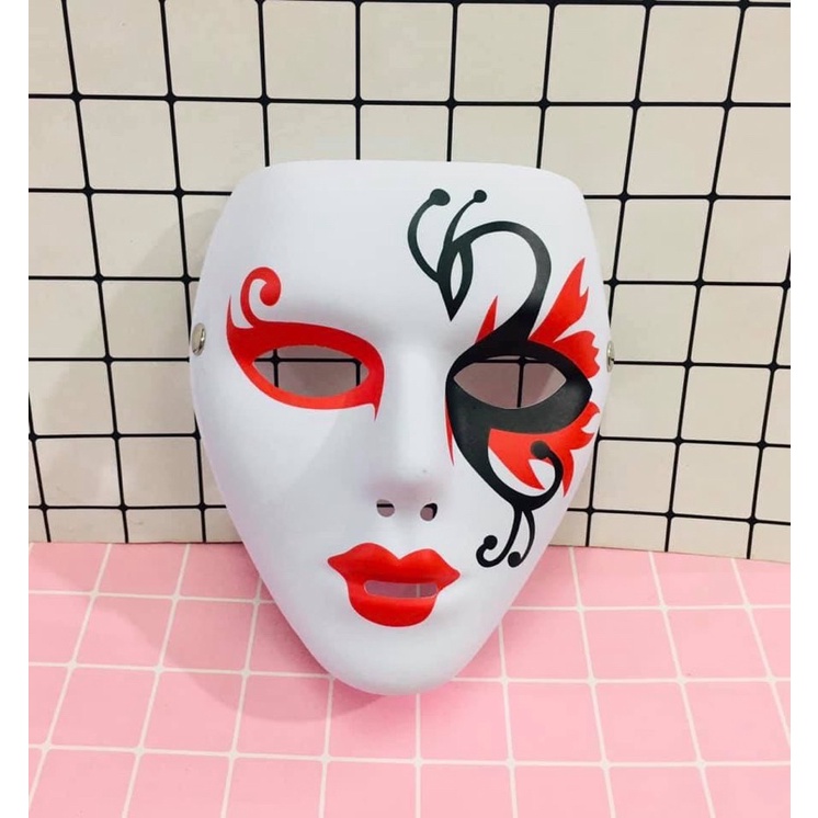 Mặt nạ vẽ hoá trang cosplay chơi trung thu HALOWEEN