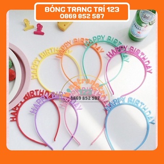 Bờm nhựa happy birthday sinh nhật