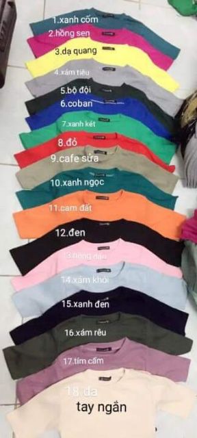 ÁO THUN GÂN BODY TAY NGẮN/TAY LỬNG | BigBuy360 - bigbuy360.vn