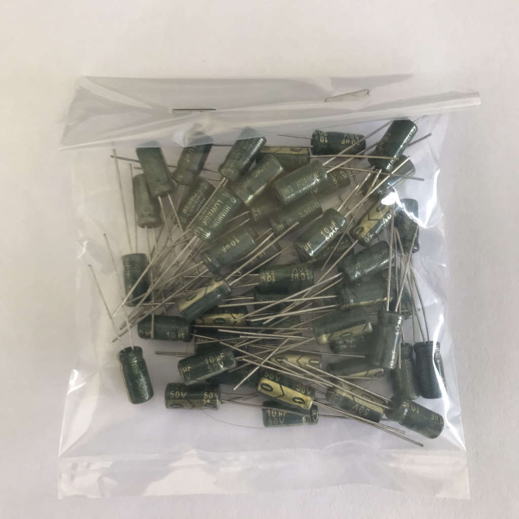 50 Con Tụ Hóa 10uF 50V