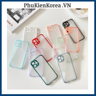 Ốp nền lì viền cầu vồng dành cho 6/6s/7/8/Plus/X/Xsmax/11/11pro/11promax( Ốp cứng)