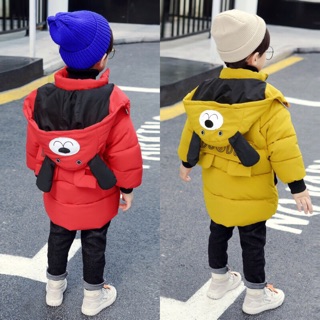 Áo phao lông cừu siêu nhẹ cho bé