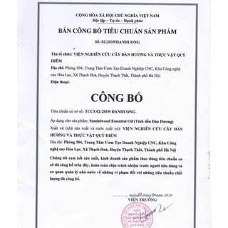 Tinh dầu Đàn hương (5ml)