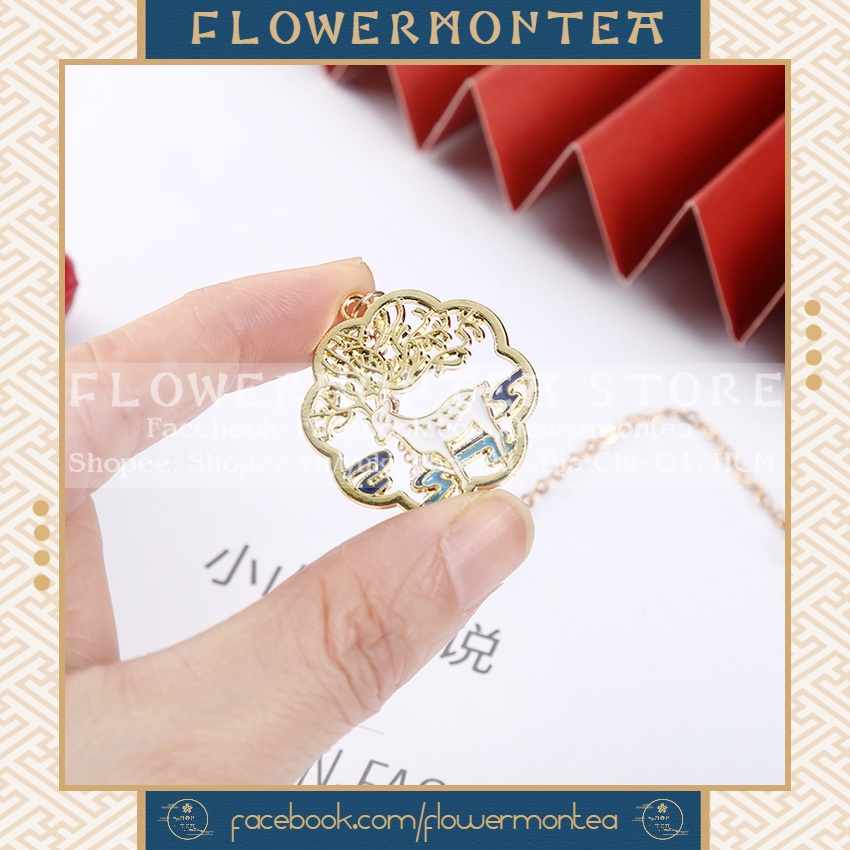 Thẻ Đánh Dấu Sách | Bookmark Dây Kim Loại - Cổ Phong 04