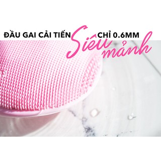 Máy rửa mặt và mát xa da mặt Halio Facial Cleansing Massaging Device
